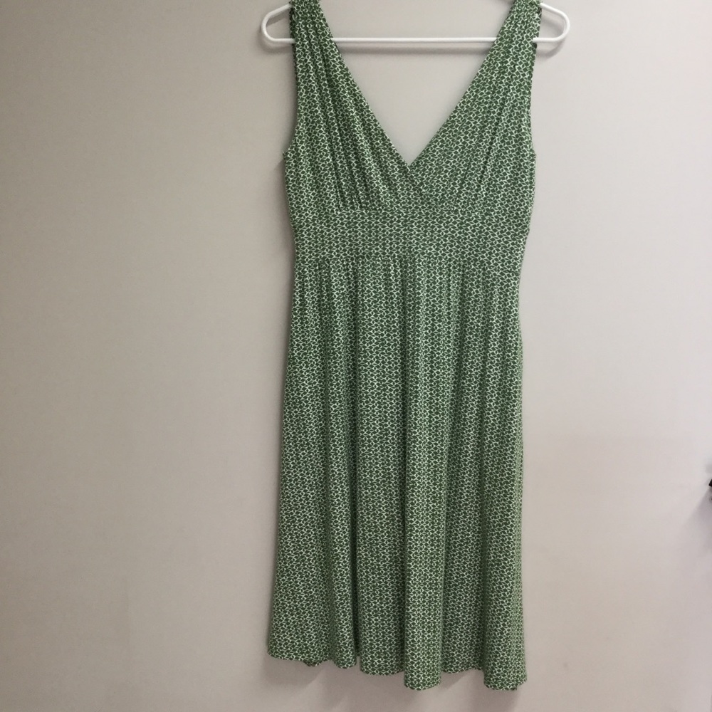 Banana Republic Green Rayon Dress Sz PS